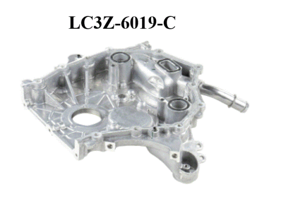 Brand New OEM Cover Cylinder Front 7.3L 2V DEVCT PFI V8 GAS E-150-450, F-250-550SD, F-53, F-650-750 LC3Z-6019-C|LC3Z-6019-A