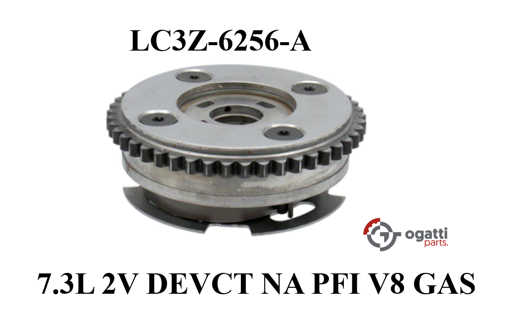 Brand New OEM Sprocket Camshaft 7.3L 2V DEVCT PFI V8, Gasoline E-150-550|F250-550 Super Duty|F-650-750 LC3Z-6256-A - Imagen 8