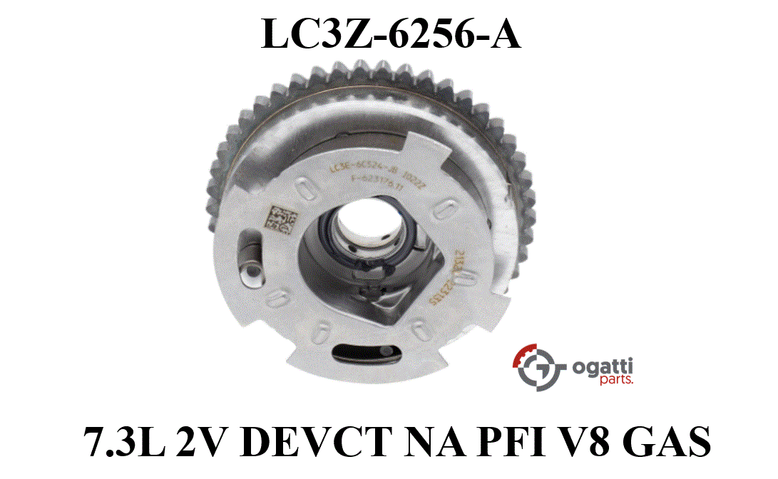 Brand New OEM Sprocket Camshaft 7.3L 2V DEVCT PFI V8, Gasoline E-150-550|F250-550 Super Duty|F-650-750 LC3Z-6256-A - Imagen 9
