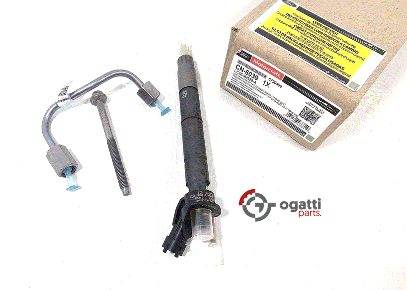BRAND NEW KIT - FUEL INJECTOR, REMANUFACTURED OEM FUEL INJECTION NOZZLE FORD F250-550 F-650-750 LC3Z-9H529-A CN-6039 - Imagen 4