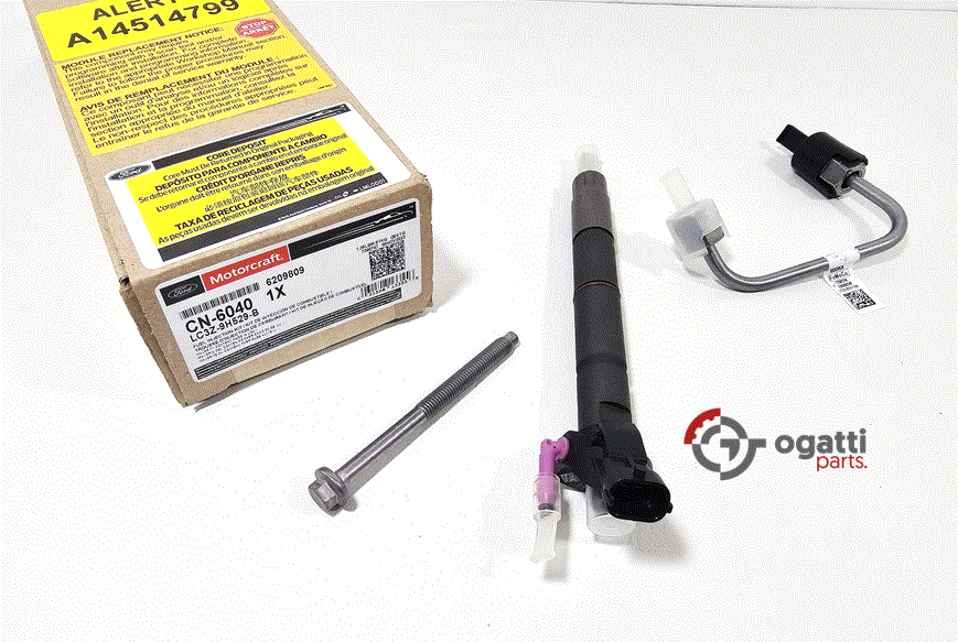 BRAND NEW KIT - FUEL INJECTOR, REMANUFACTURED OEM FUEL INJECTION NOZZLE FORD F250-550 F-650-750 LC3Z-9H529-B CN-6040 - Imagen 6