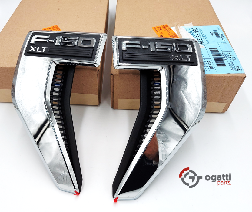Brand New OEM NAME PLATE F-150 XLT 2021 KIT RH-LH (OG-F150-2020-2-2)