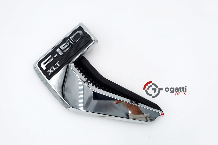 Brand New OEM Emblem fender F-150 XLT Chrome Version 2021 DRIVER SIDE LH ML3Z-16720-BA - Imagen 5