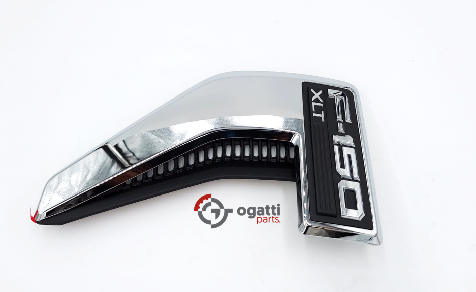 Brand New OEM Emblem fender F-150 XLT Chrome Version 2021 DRIVER SIDE LH ML3Z-16720-BA - Imagen 6