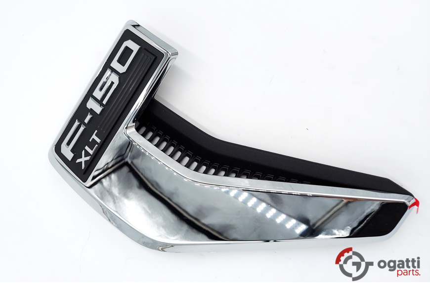 Brand New OEM Emblem fender F-150 XLT Chrome Version 2021 DRIVER SIDE LH ML3Z-16720-BA - Imagen 7