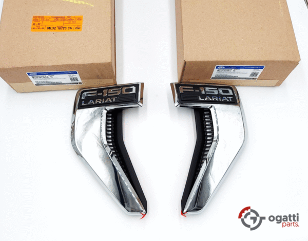 Brand New OEM NAME PLATE F-150 LARIAT 2021 KIT RH-LH (OG-F150-2020-2-4)