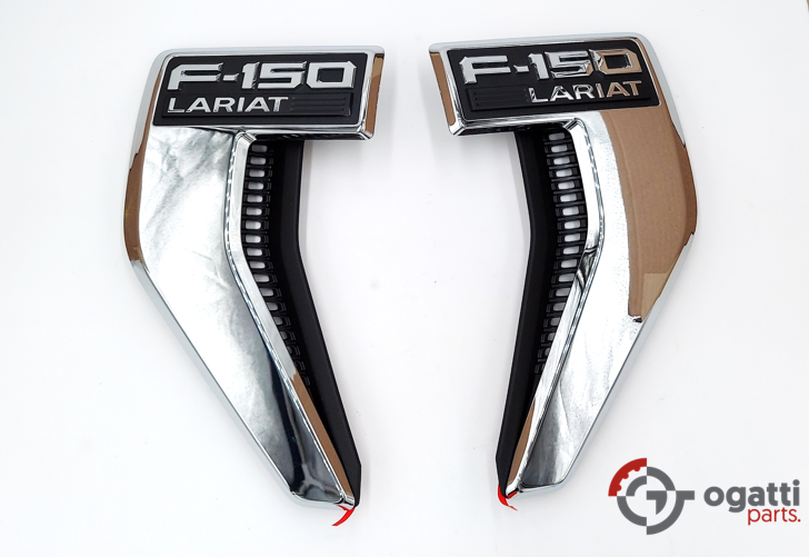 Brand New OEM NAME PLATE F-150 LARIAT 2021 KIT RH-LH (OG-F150-2020-2-4) - Imagen 6