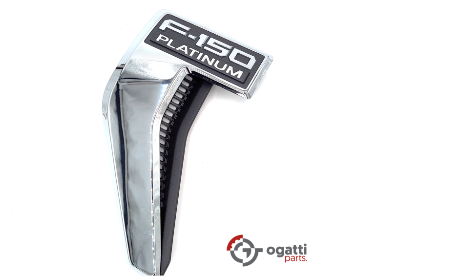 Brand New OEM Emblem fender F-150 PLATINUM Version in CHROME 2021 Driver SIDE LH ML3Z-16720-DA