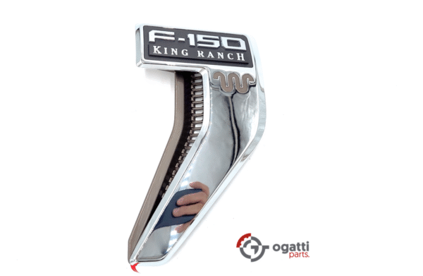 Brand New OEM Emblem fender F-150 KING RANCH Version in CHROME 2021 Passenger SIDE RH ML3Z-16720-E