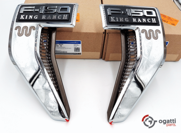 Brand New OEM NAME PLATE F-150 King Ranch 2021 KIT RH-LH (OG-F150-2020-2-7)