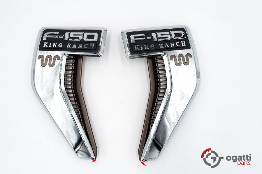Brand New OEM NAME PLATE F-150 King Ranch 2021 KIT RH-LH (OG-F150-2020-2-7) - Imagen 5