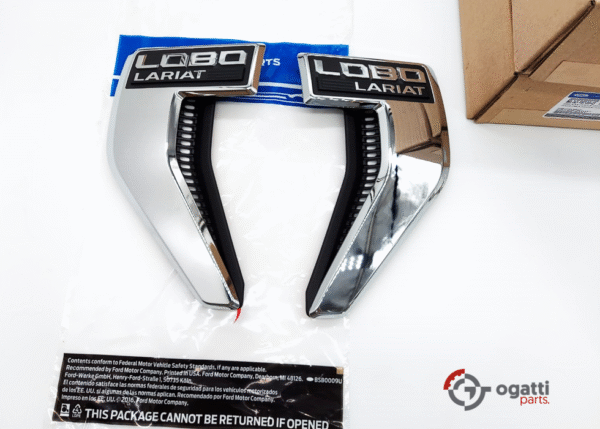 Brand New OEM NAME PLATE F-150 LOBO LARIAT Version 2021 KIT RH-LH (OG-F150-2020-2-11)