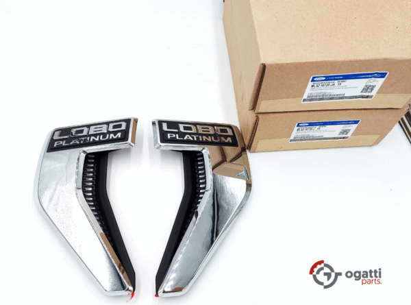 Brand New OEM NAME PLATE F-150 LOBO Platinum Version 2021 KIT RH-LH (OG-F150-2020-2-13)