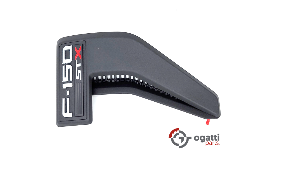 Brand New OEM Emblem fender F-150 STX Version in BLACK 2021 Passenger SIDE RH ML3Z-16720-K - Imagen 3