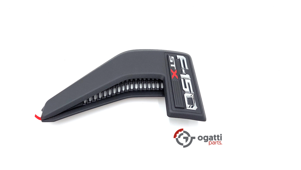 Brand New OEM Emblem fender F-150 STX Version in BLACK 2021 Driver SIDE LH ML3Z-16720-KA - Imagen 3