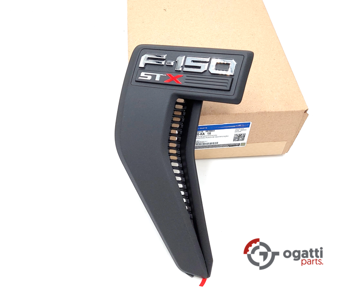 Brand New OEM Emblem fender F-150 STX Version in BLACK 2021 Driver SIDE LH ML3Z-16720-KA - Imagen 8
