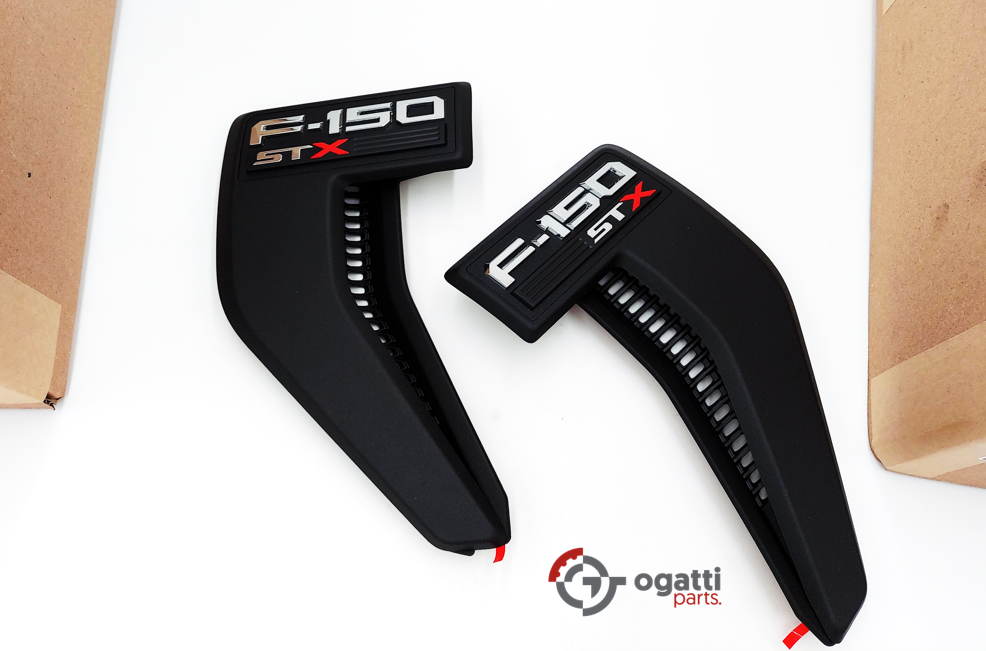 Brand New OEM NAME PLATE F-150 STX Version 2021 KIT RH-LH (OG-F150-2020-2-9) - Imagen 7