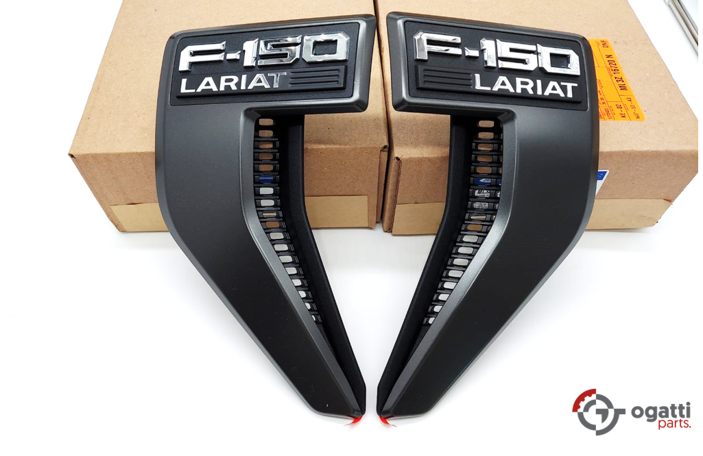Brand New OEM NAME PLATE F-150 LARIAT Sport Package 2021 KIT RH-LH (OG-F150-2020-2-5) - Imagen 5