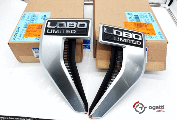 Brand New OEM NAME PLATE F-150 LOBO Limited Version 2021 KIT RH-LH (OG-F150-2020-2-14)