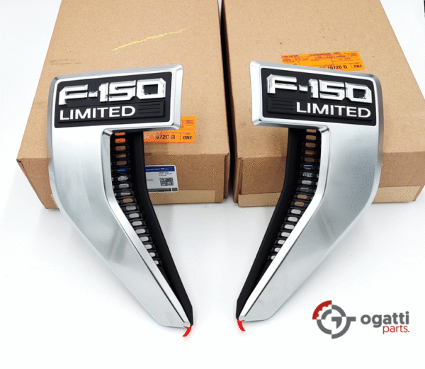 Brand New OEM NAME PLATE F-150 Limited 2021 KIT RH-LH (OG-F150-2020-2-8)