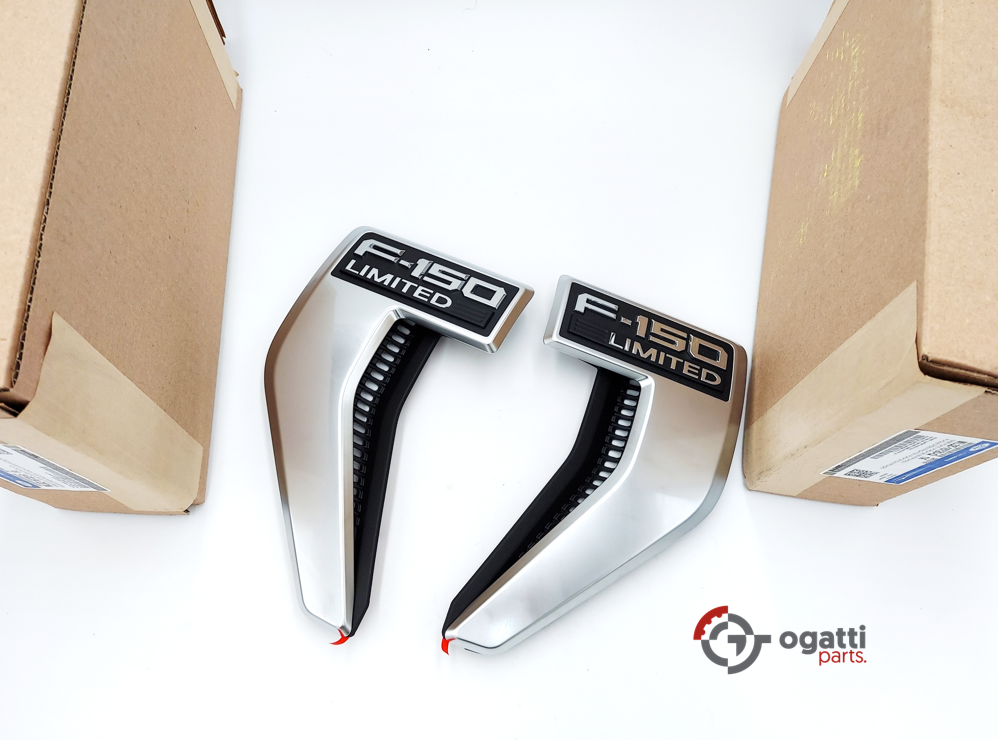 Brand New OEM NAME PLATE F-150 Limited 2021 KIT RH-LH (OG-F150-2020-2-8) - Imagen 6