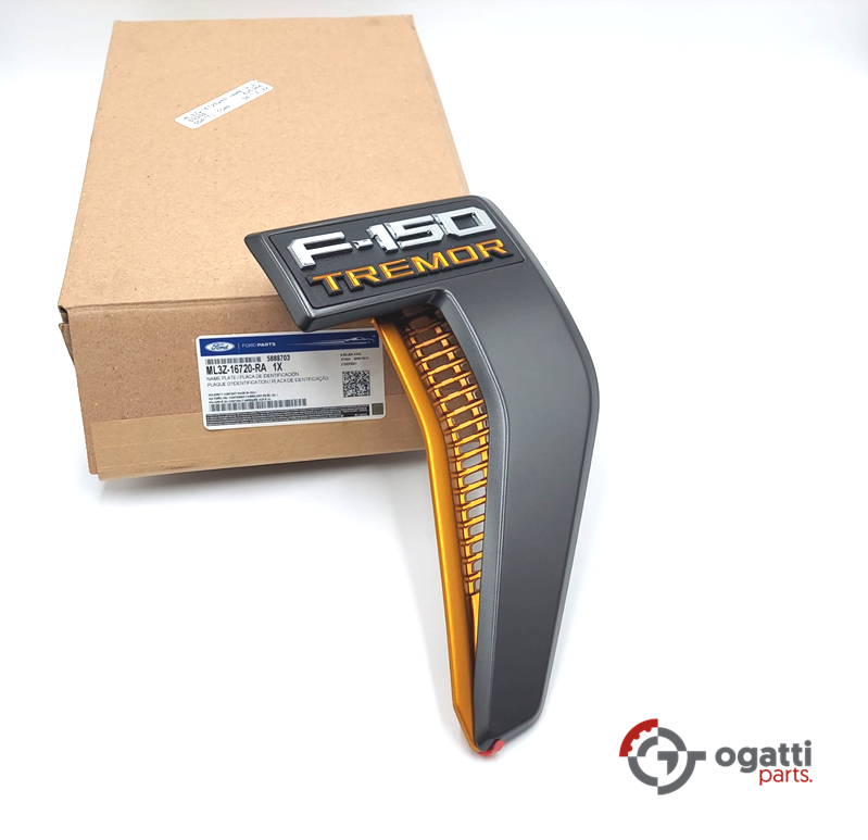 Brand New OEM Emblem fender F-150 TREMOR Version 2021 PASSENGER SIDE RH ML3Z-16720-RA