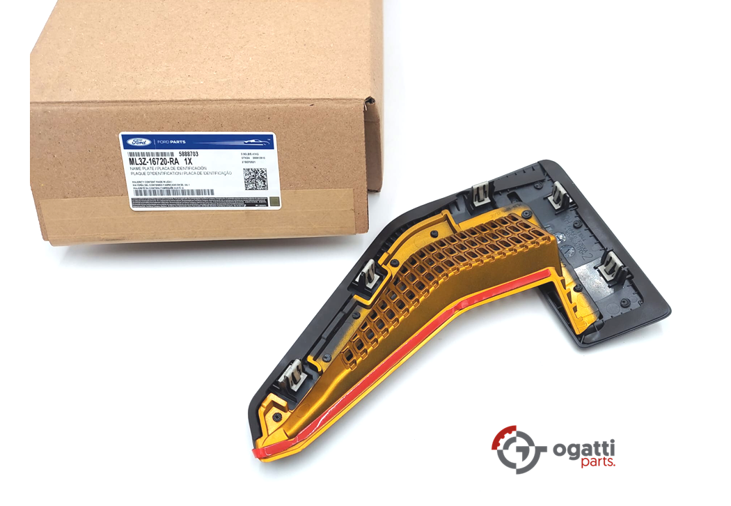 Brand New OEM Emblem fender F-150 TREMOR Version 2021 PASSENGER SIDE RH ML3Z-16720-RA - Imagen 4