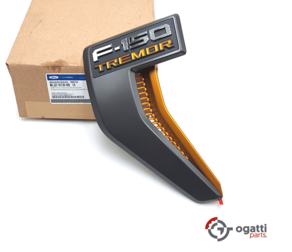 Brand New OEM Emblem fender F-150 TREMOR Version 2021 DRIVER SIDE LH ML3Z-16720-RB