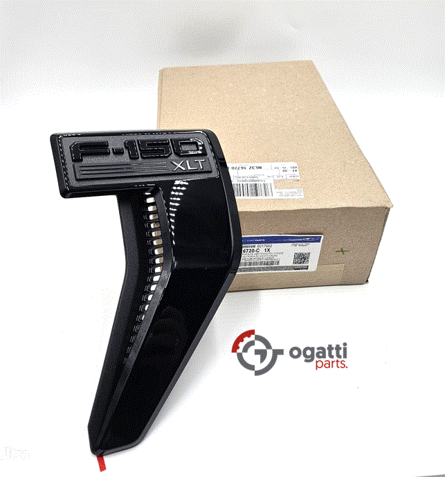Brand New OEM Emblem fender F-150 XLT Version in BLACK 2021 Passenger SIDE RH NL3Z-16720-C - Imagen 6