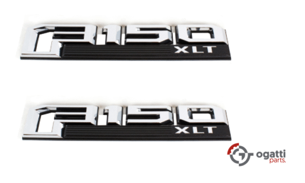 Brand New OEM NAME PLATE F-150 XLT 2014-2017 KIT RH-LH (OG-F150-2017-2-2)