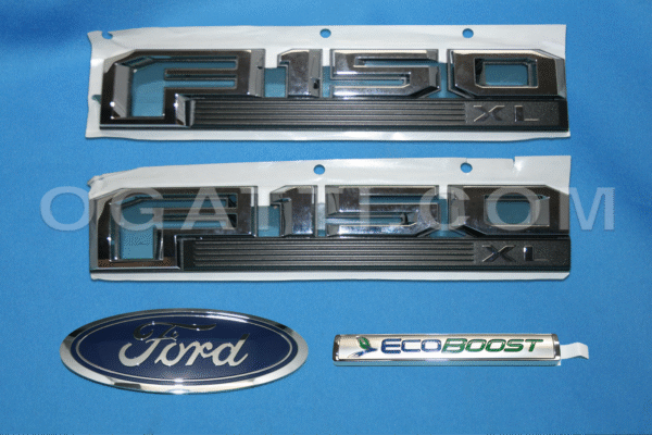 Brand New OEM NAME PLATE F-150 XL 2014-2017 KIT-4 RH-LH (OG-F150-2017-4-1)