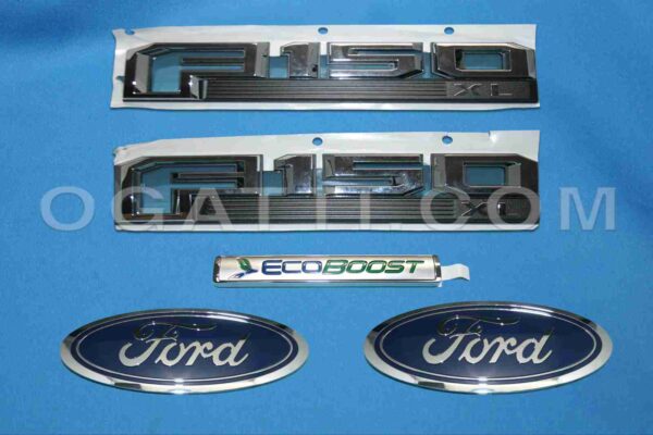 Brand New OEM NAME PLATE F-150 XL 2014-2017 KIT-5 RH-LH (OG-F150-2017-5-1)