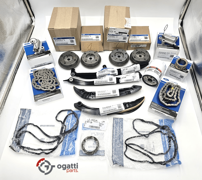 Brand New OEM Timing Chain Kit 3.5L DOHC TURBO, 17-7 Pieces, Expedition, F-150, Lincoln Navigator 2016-2020 (OG-60-3.5LT-17-7) - Imagen 2