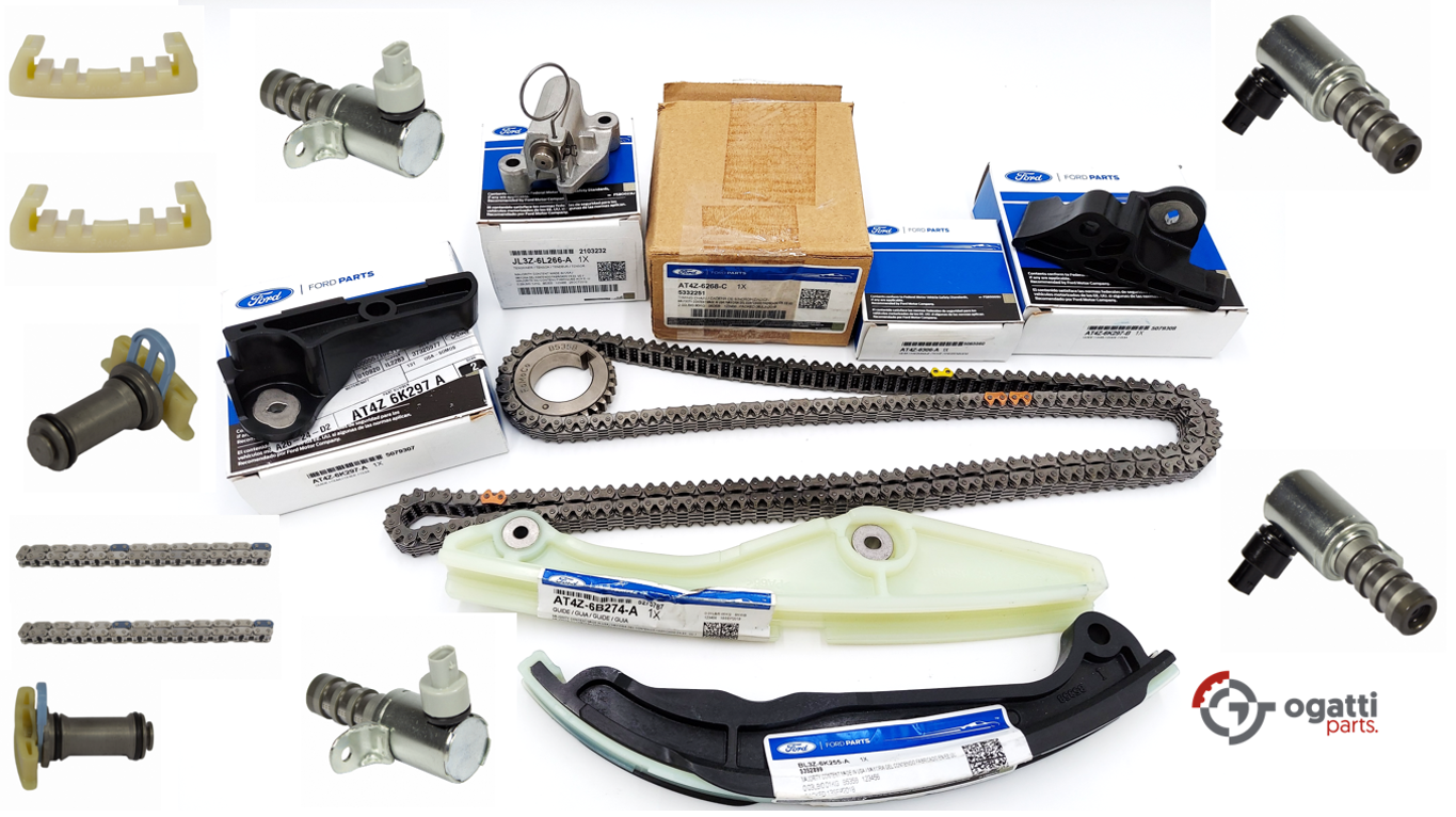 Brand New OEM Timing Chain Kit 3.7L DOHC 4V V6 EFI 2010-2016, 17 Pieces, Engine Repair Kit (OG-60-3.7L-17-2) - Imagen 2