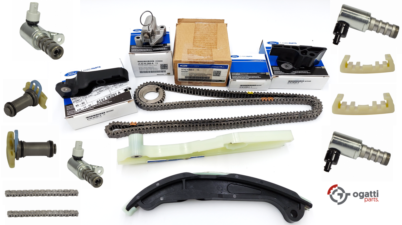 Brand New OEM Timing Chain Kit 3.7L DOHC 4V V6 EFI 2010-2016, 17 Pieces, Engine Repair Kit (OG-60-3.7L-17-2) - Imagen 3