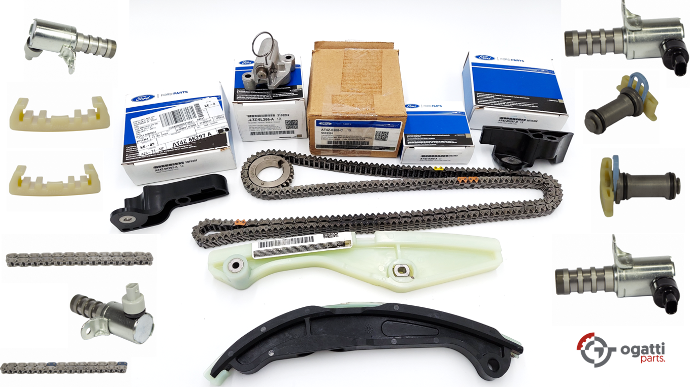 Brand New OEM Timing Chain Kit 3.7L DOHC 4V V6 EFI 2010-2016, 17 Pieces, Engine Repair Kit (OG-60-3.7L-17-2) - Imagen 5