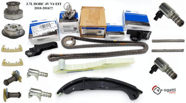 Brand New OEM Timing Chain Kit 3.7L DOHC 4V V6 EFI 2010-2016, 19 Pieces, Engine Repair Kit (OG-60-3.7L-19-1)