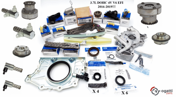 Brand New OEM Timing Chain Kit 3.7L DOHC 4V V6 EFI, 35 Pieces, Engine Repair Kit (OG-60-3.7L-35-1)