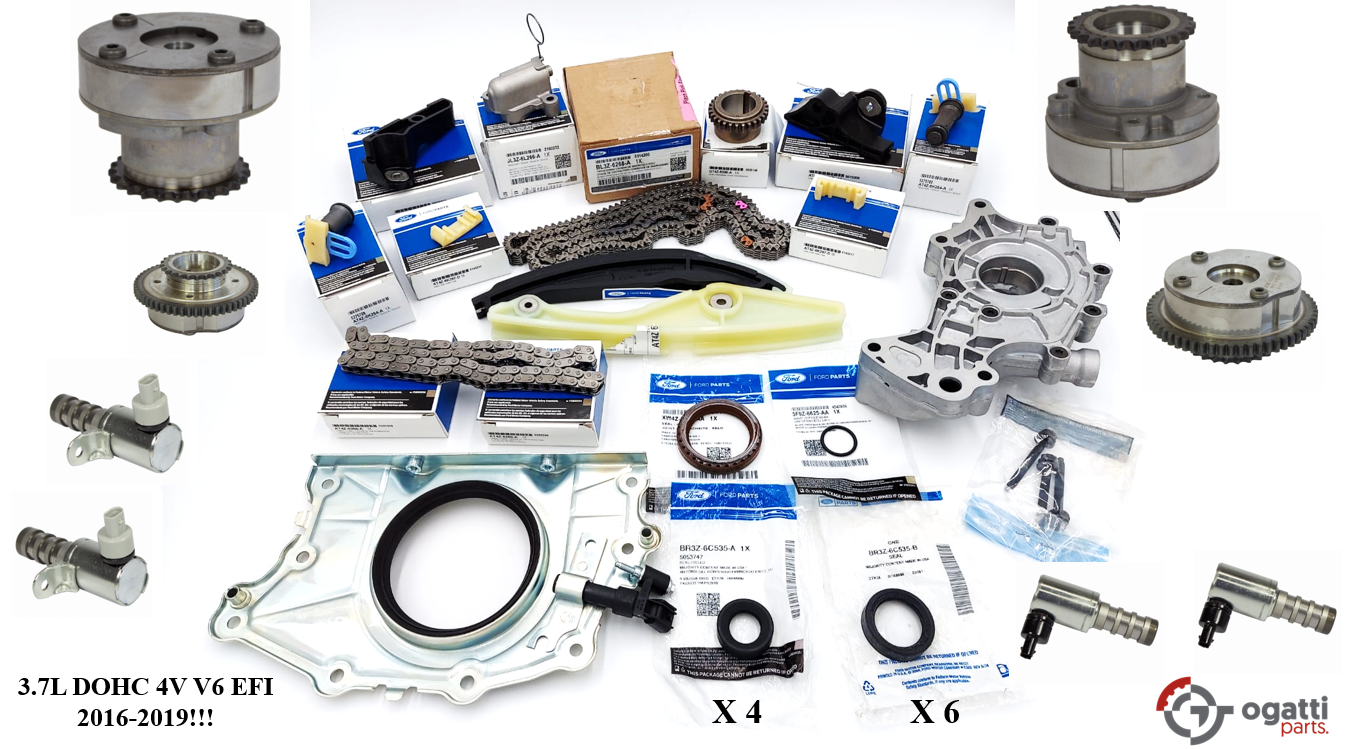 Brand New OEM Timing Chain Kit 3.7L DOHC 4V V6 EFI, 35 Pieces, Engine Repair Kit (OG-60-3.7L-35-1) - Imagen 4