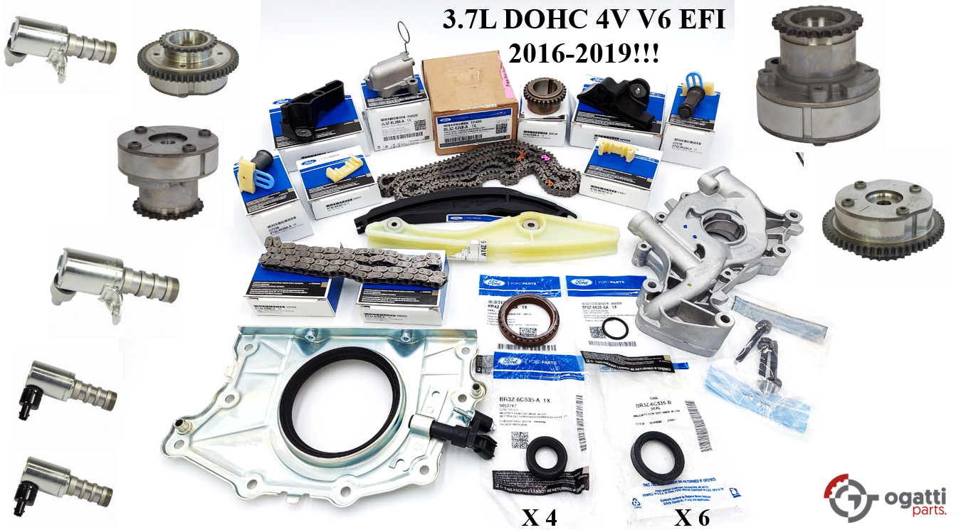 Brand New OEM Timing Chain Kit 3.7L DOHC 4V V6 EFI, 35 Pieces, Engine Repair Kit (OG-60-3.7L-35-1) - Imagen 5