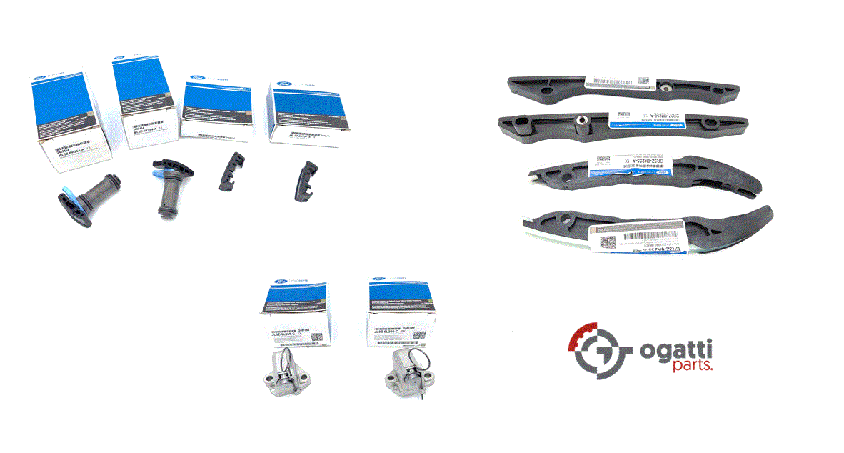 Brand New OEM Timing Chain Kit 5.0L 32V DOHC, 2017-2020 10 Pieces, Engine Repair Kit (OG-60-5.0L-10-1) - Imagen 2