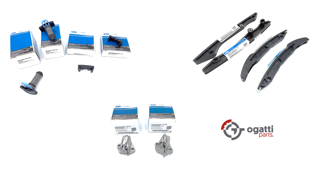 Brand New OEM Timing Chain Kit 5.0L 32V DOHC, 2017-2020 10 Pieces, Engine Repair Kit (OG-60-5.0L-10-1) - Imagen 4