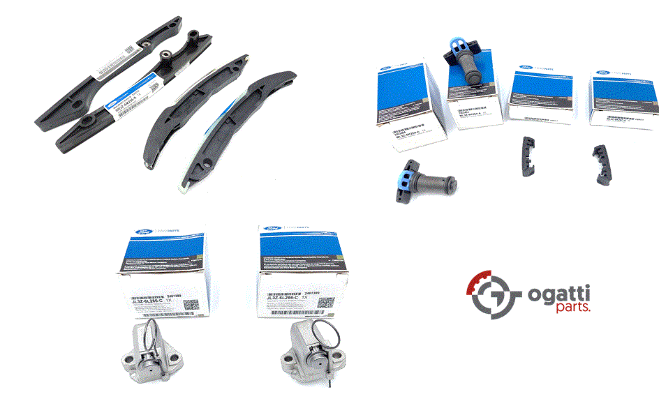 Brand New OEM Timing Chain Kit 5.0L 32V DOHC, 2017-2020 10 Pieces, Engine Repair Kit (OG-60-5.0L-10-1)