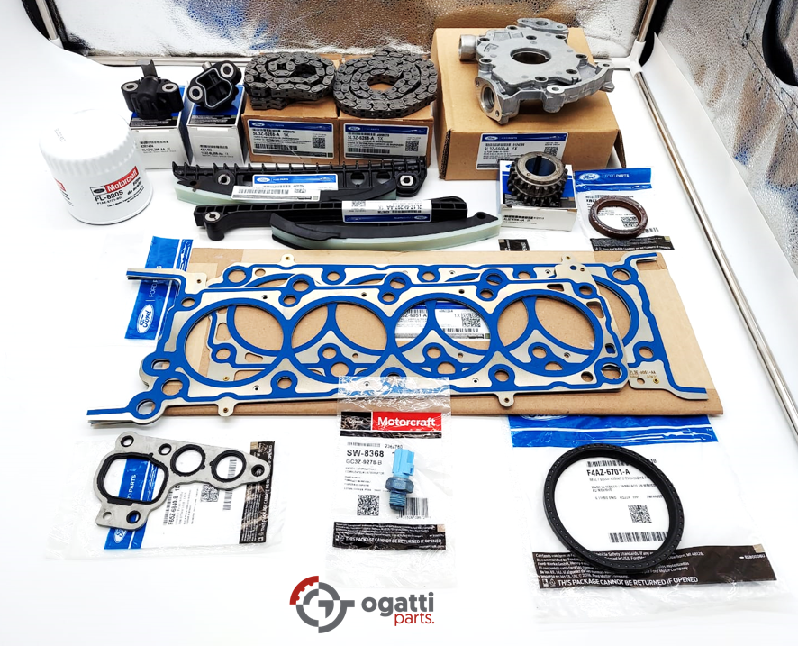 Brand New OEM Timing Chain Guides 5.4L V8, 17-3 Pieces, Engine Repair Kit Explorer|F-150|Expedition|F-250-350 2004-2010 (OG-60-5.4L-17-3)