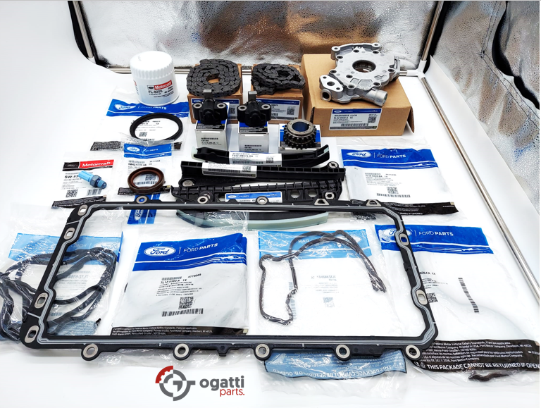 Brand New OEM Timing Chain 5.4L V8, 20 Pieces Engine Repair Kit Explorer|F-150|Expedition|F-250-350 2004-2010 (OG-60-5.4L-20-5) - Imagen 4