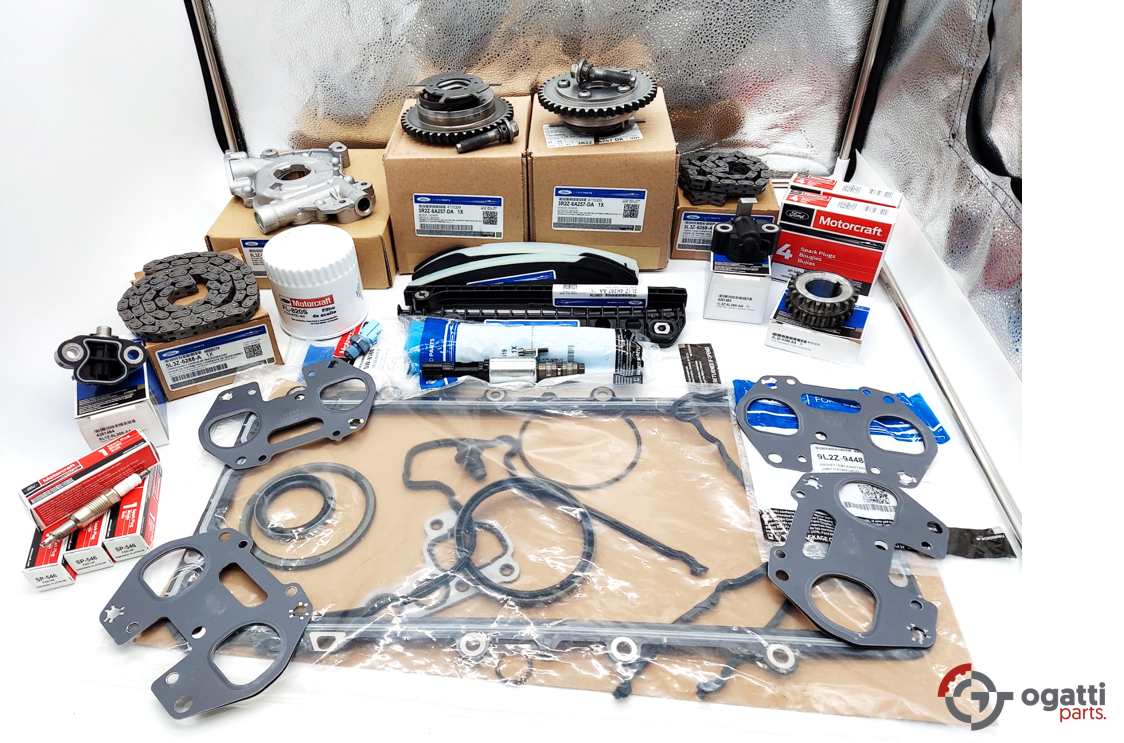 Brand New OEM Timing Chain Guides 5.4L SOHC V8, 24V OHV 29 Pieces, |Explorer|F-150|Expedition|F-250-350 2004-2010 OG-60-5.4L-29-1 - Imagen 2