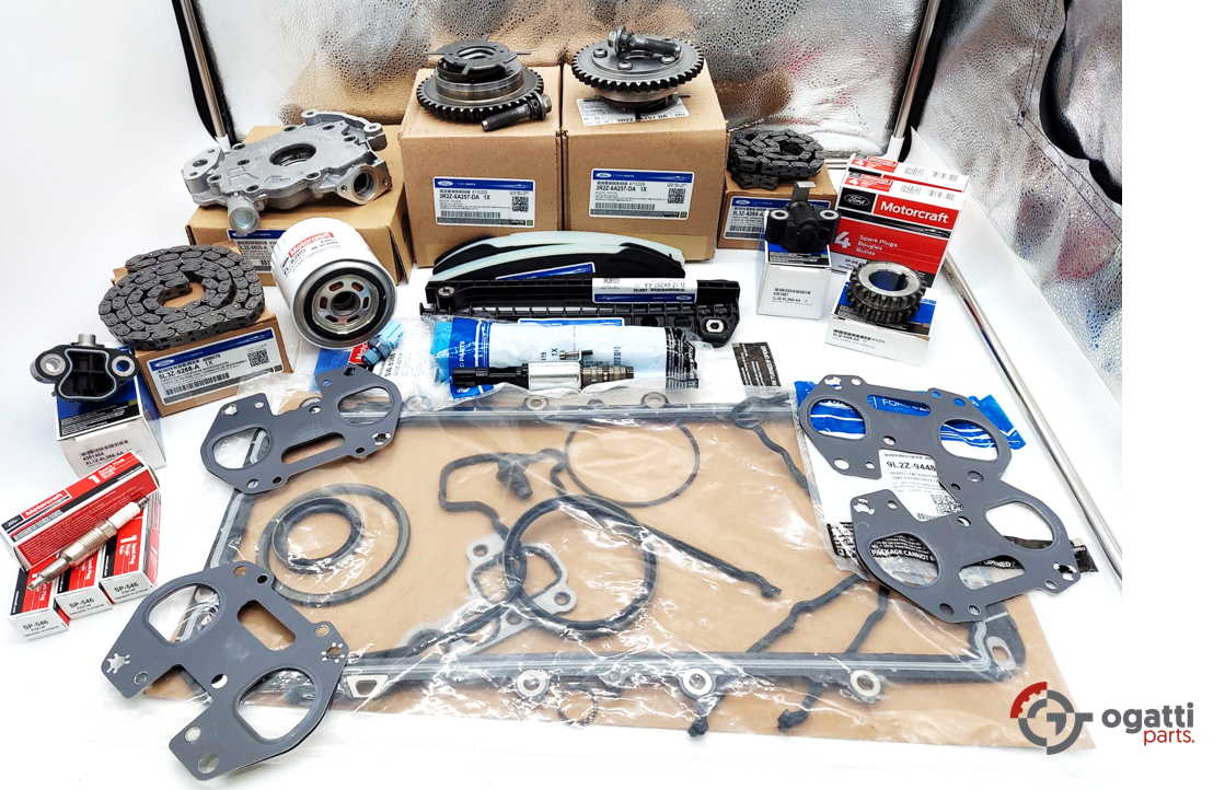 Brand New OEM Timing Chain Guides 5.4L SOHC V8, 24V OHV 29 Pieces, |Explorer|F-150|Expedition|F-250-350 2004-2010 OG-60-5.4L-29-1 - Imagen 4