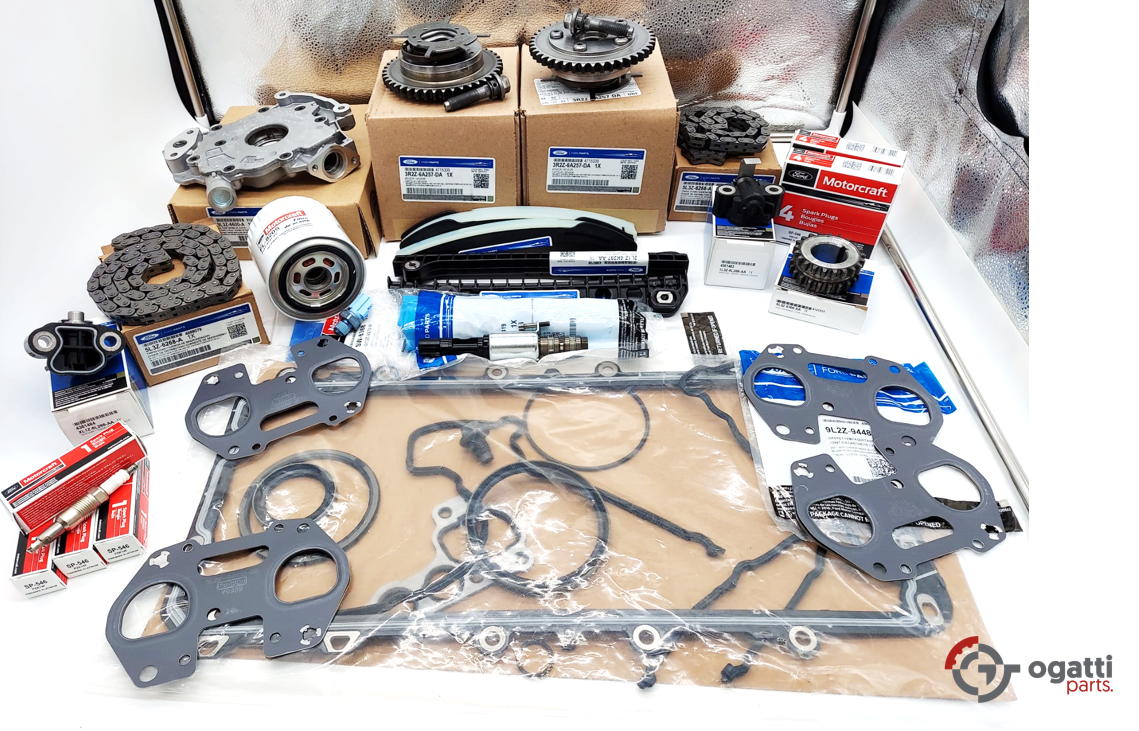 Brand New OEM Timing Chain Guides 5.4L SOHC V8, 24V OHV 29 Pieces, |Explorer|F-150|Expedition|F-250-350 2004-2010 OG-60-5.4L-29-1