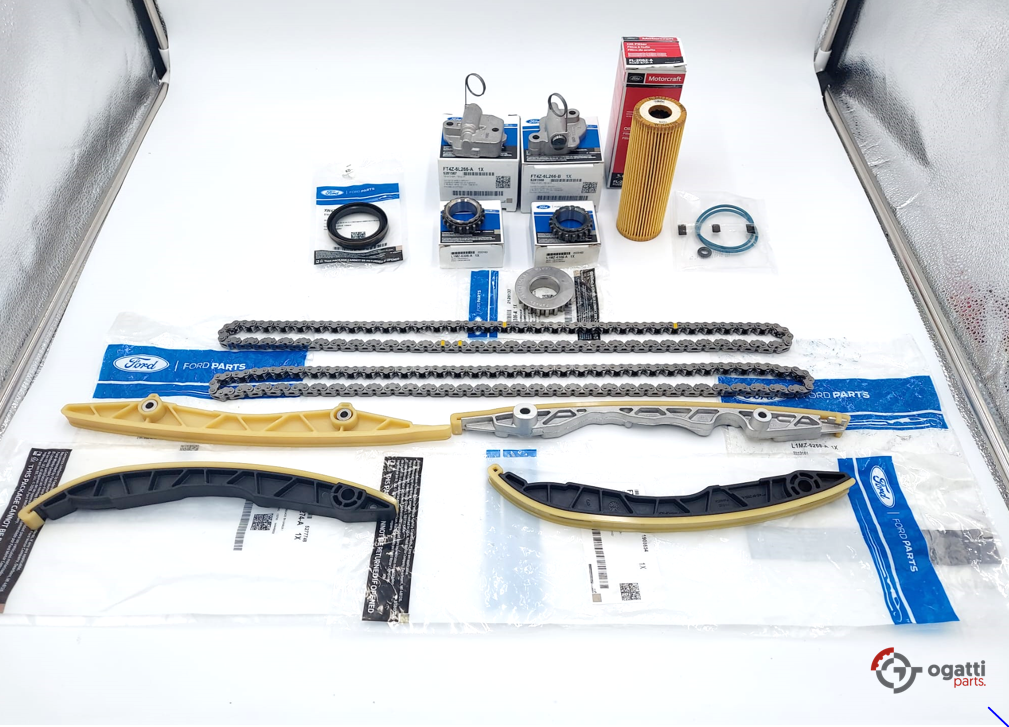 Brand New OEM ENGINE TIMING CHAIN GUIDES KIT-13 PIECES 3.0L DOHC 4V F-150 EDGE FUSION 2016-2018 (OGT-60-3.0LGTDI-13-1) - Imagen 2
