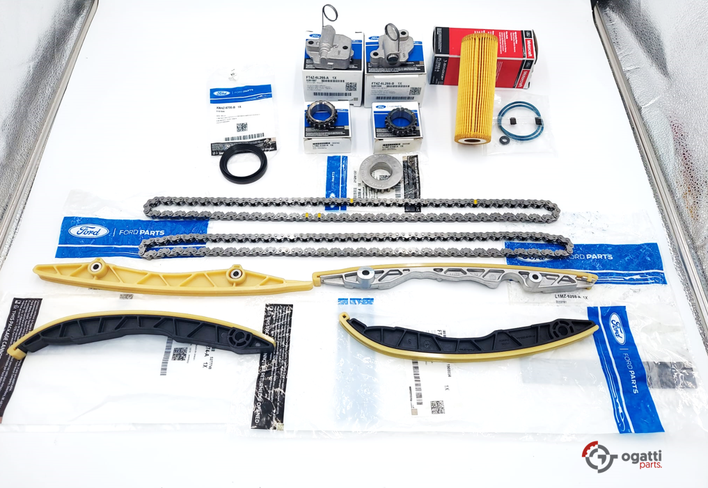 Brand New OEM ENGINE TIMING CHAIN GUIDES KIT-13 PIECES 3.0L DOHC 4V F-150 EDGE FUSION 2016-2018 (OGT-60-3.0LGTDI-13-1) - Imagen 4